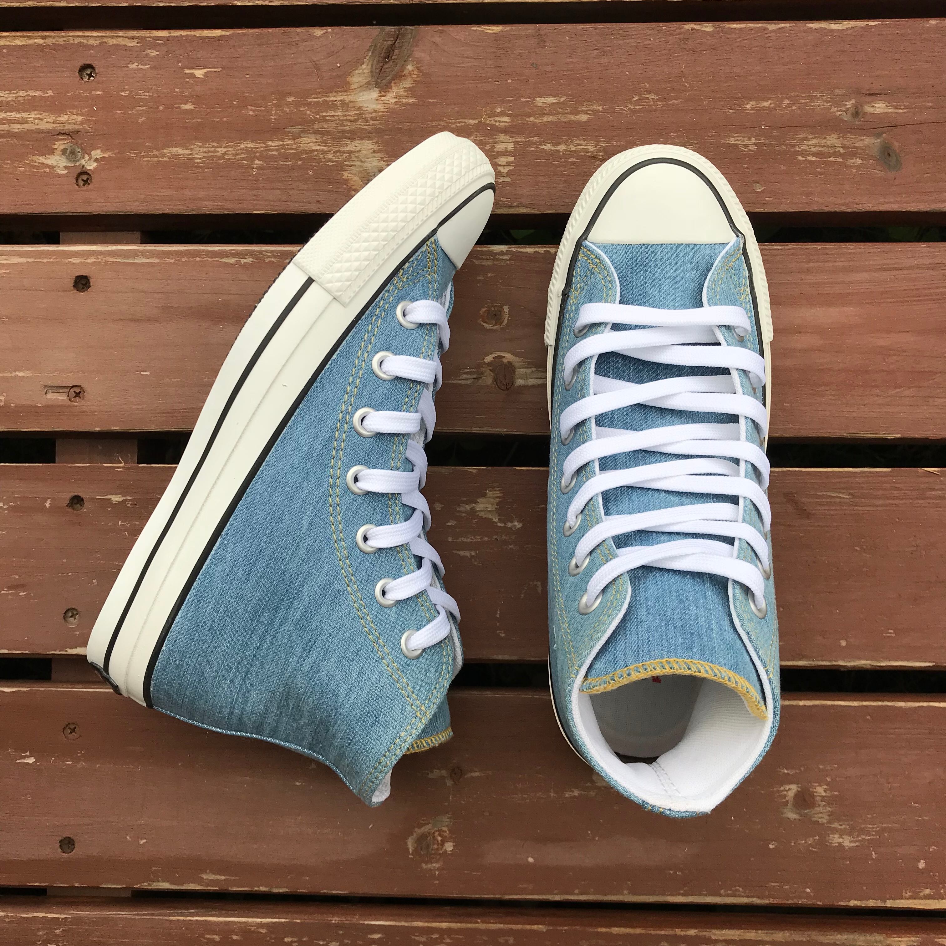 コンバース オールスター 100デニムUSウォッシュドHI 1CK744 converse 