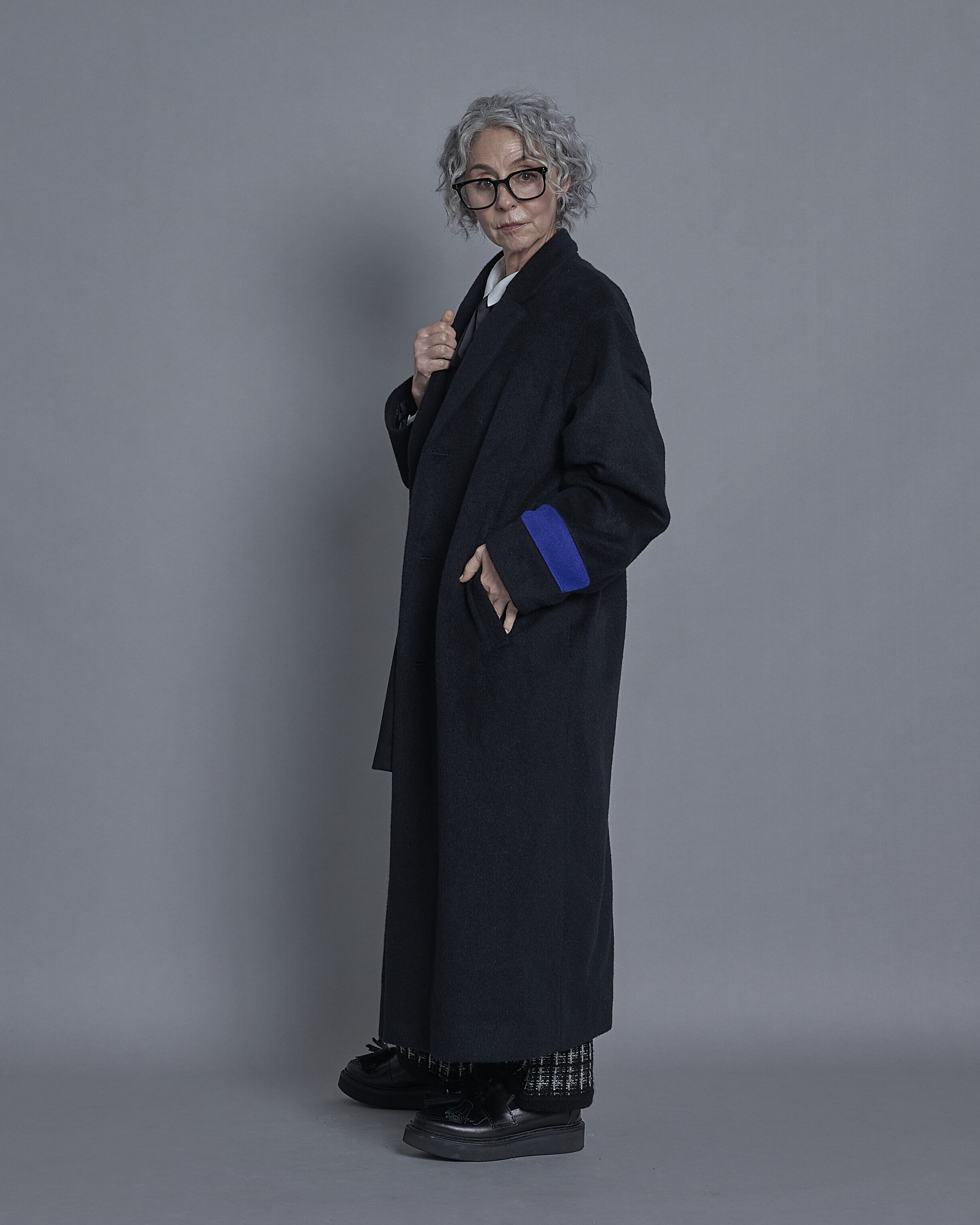 予約販売【THOMAS MAGPIE】Angola Shaggy long coat（2224252