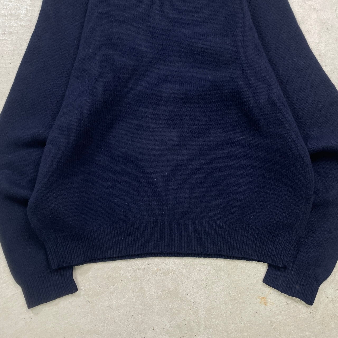 90年代 Polo by Ralph Lauren ブランクハーフジップニットセーター