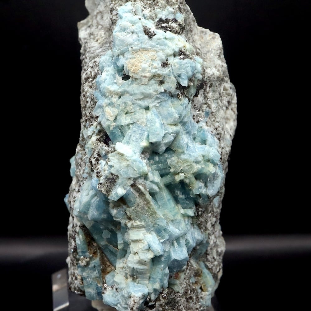 自主採掘！アクアマリン カリフォルニア産 328g AQ266 鉱物 原石
