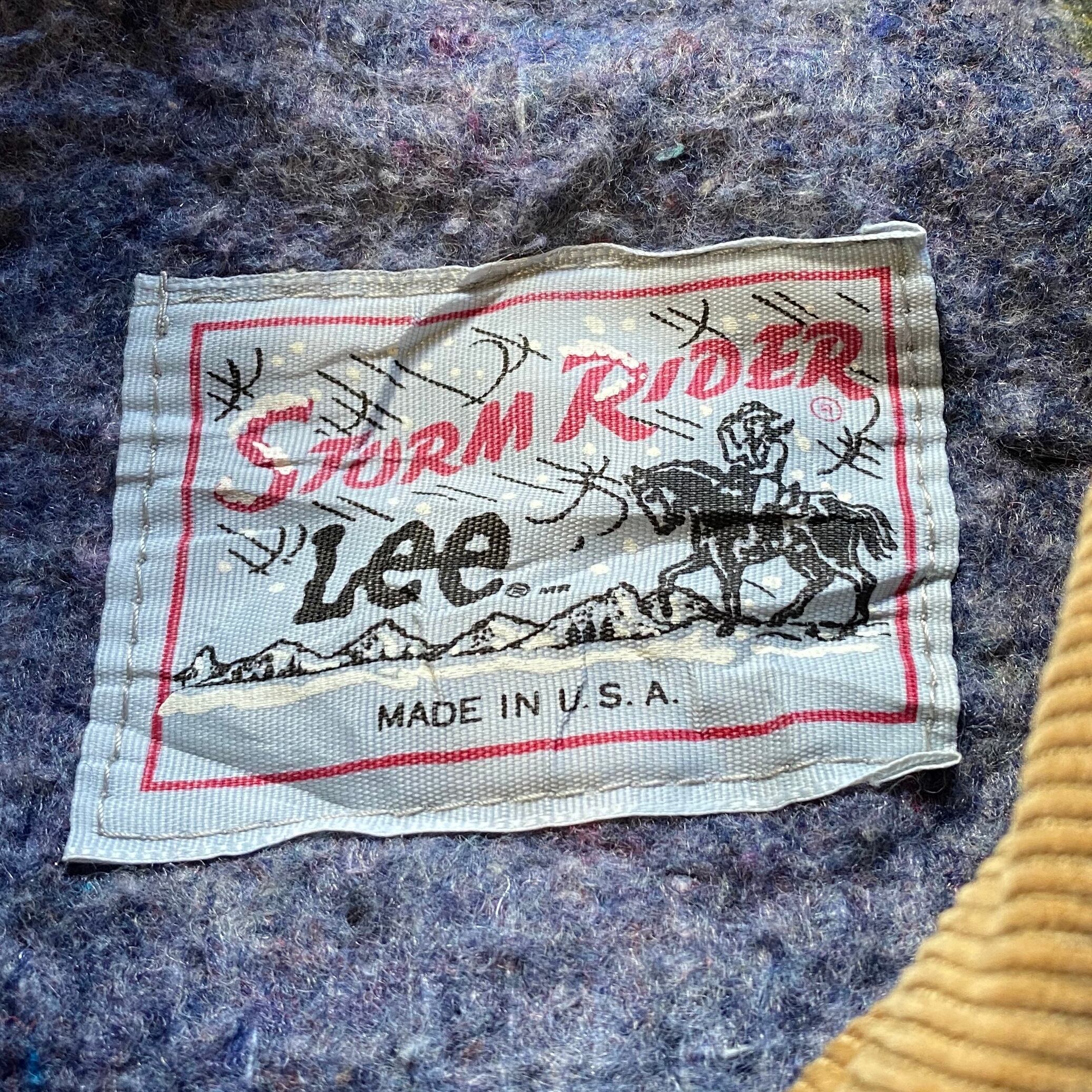 70〜80年代 ビンテージ Lee リー 101-LJ STORM RIDER ストームライダー