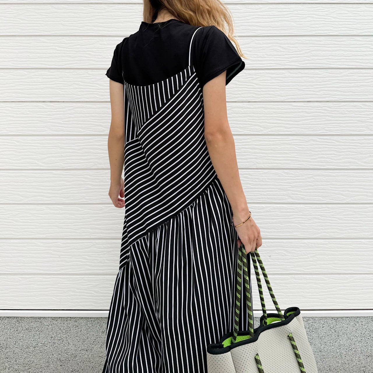 ストライプジャンプスーツ | Q♡