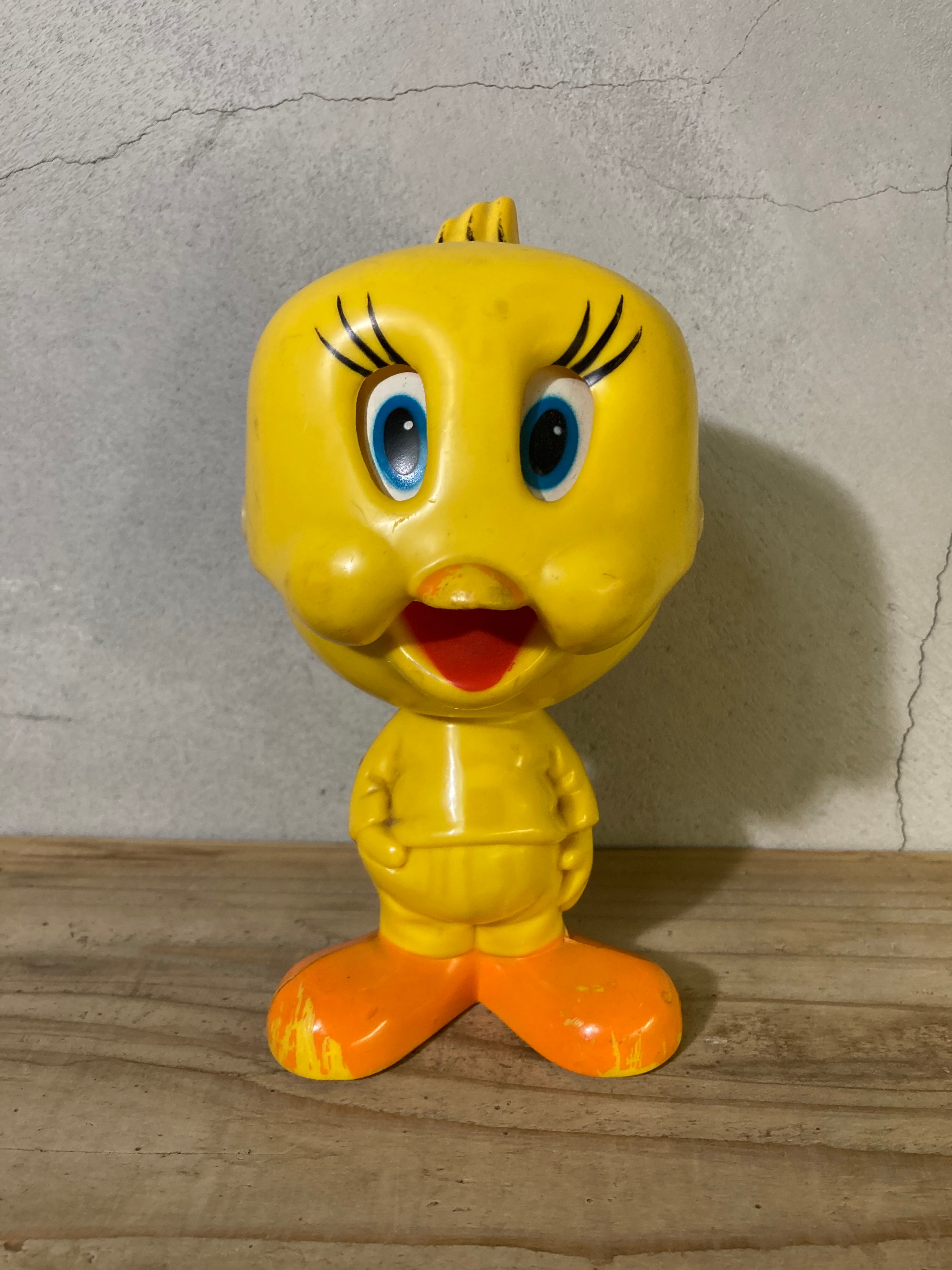 70s LOONEY Talking Figure (beady antiques)
