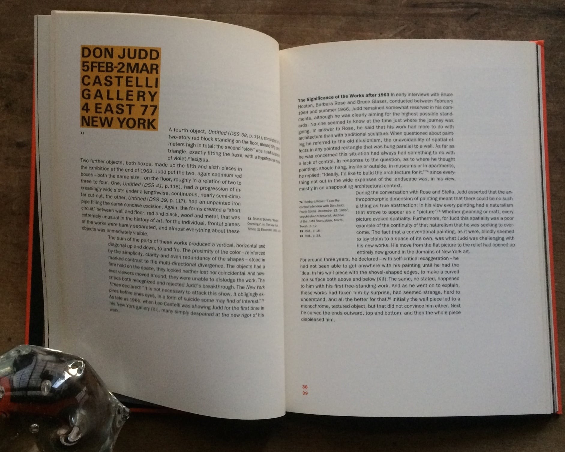 ドナルド・ジャッド作品集　1955-1968 ドナルド・ジャッド【Early Works 1955-1968】 - 京都にある