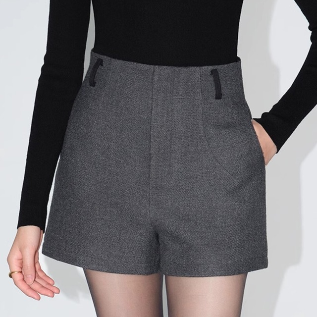 High waist Casual Aline Wide pants 124694