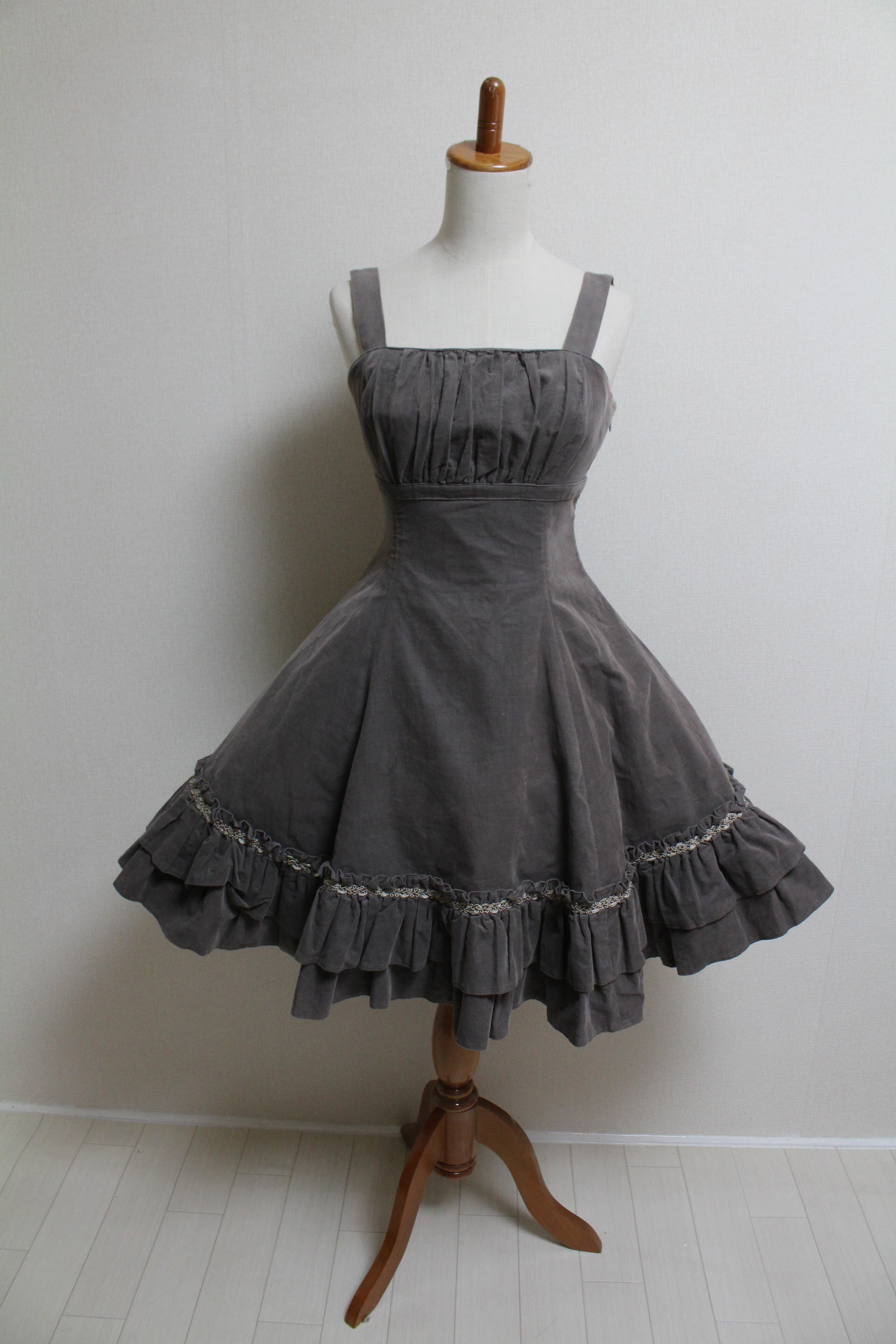 Victorian maiden コーデュロイJSK