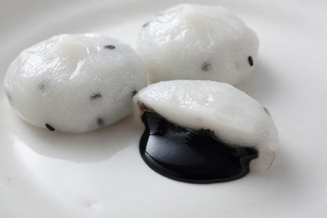 みぞれ餅　胡麻　10個入り
