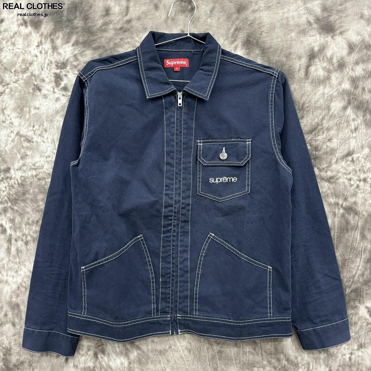 M□18SS□Supreme□Contrast Stitch Work JKT