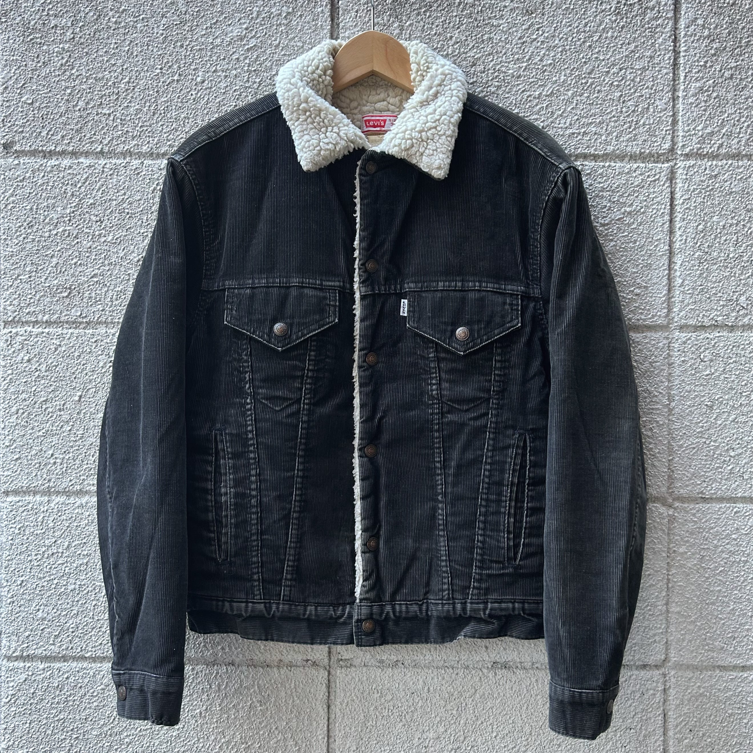 Levi’s corduroy boa jacket USA リーバイス身幅50