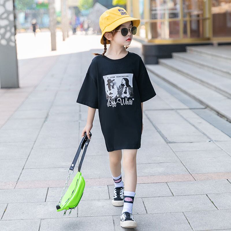 Tシャツ サマースタイルルーズスカート 夏物 キッズ トレンディボーイ57468539237