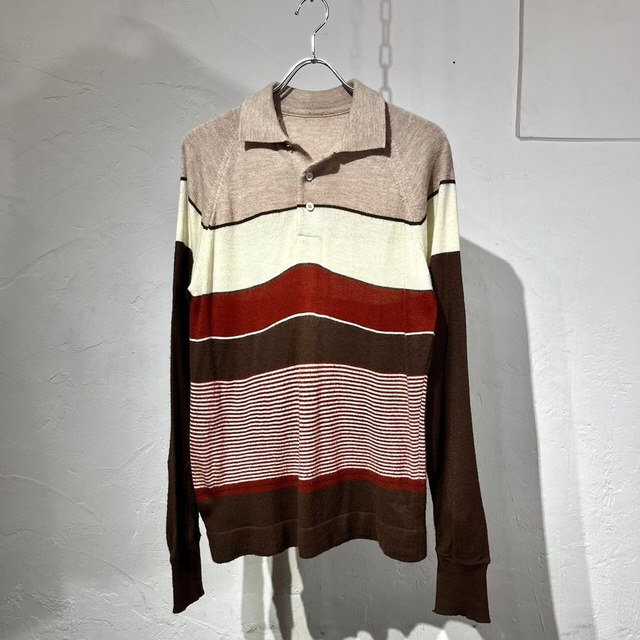 70s Hilton Bowling Pullover Shirt USA製