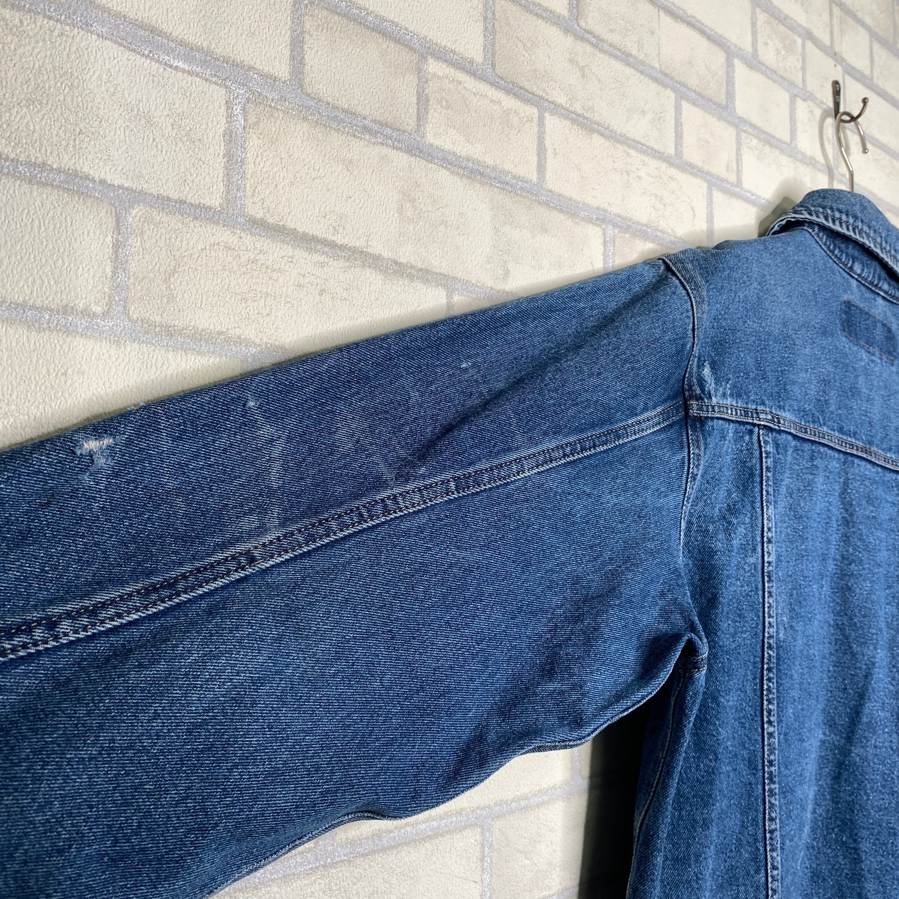 Wrangler HERO デニムジャケット L インディゴブルー ポケット付き 