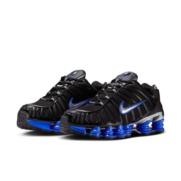 Nike ショックス スニーカー ブラック/ブルー NIKE Shox TL Black/Racer Blue/Metallic Silver ナイキ