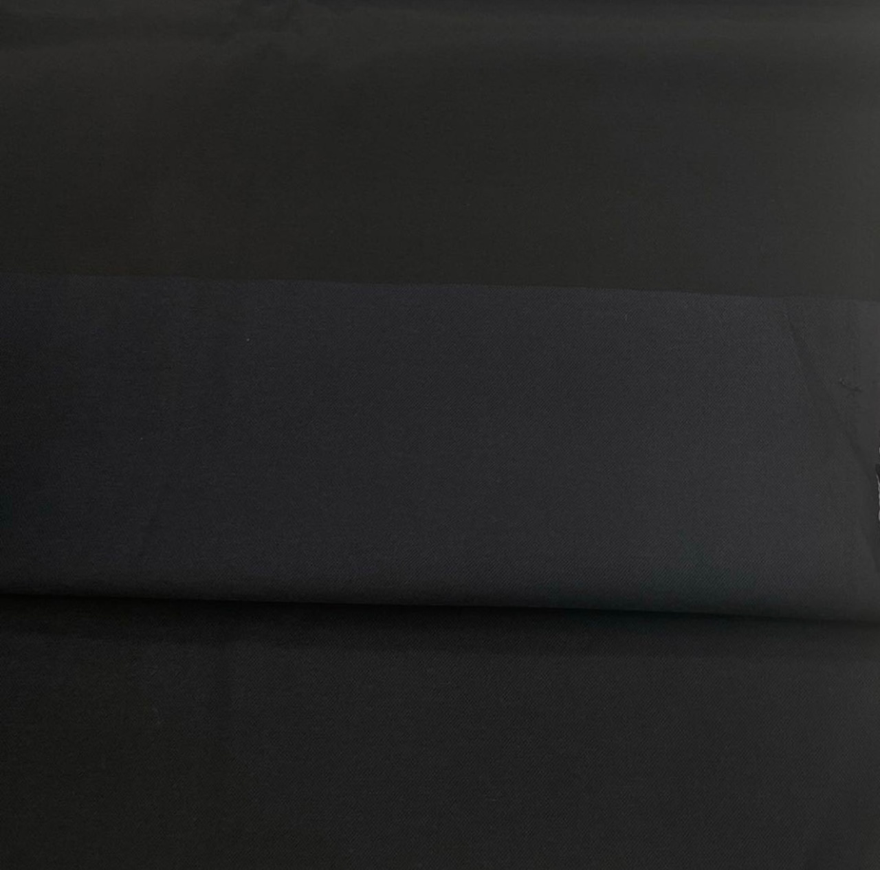 ★NN174◆3m◆ポリエステル100%光沢弱ストレッチ生地◆ブラック