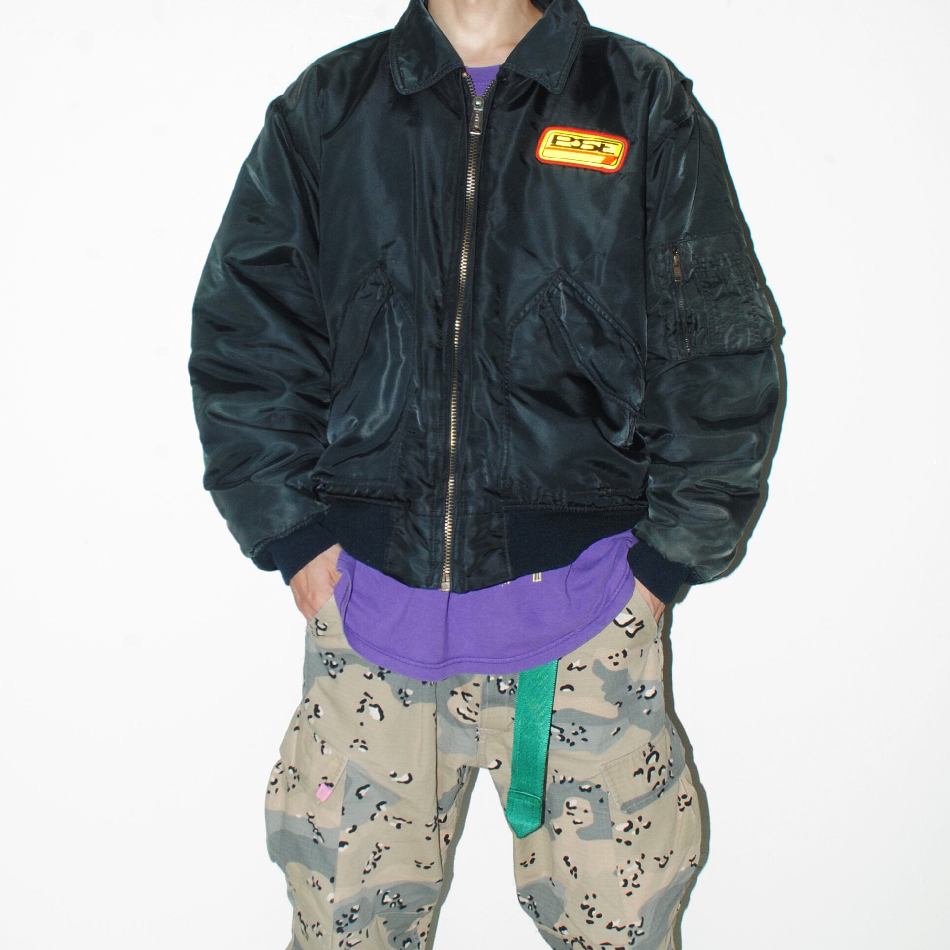 POSE』 90s UK MA-2 Jacket | Pay ID