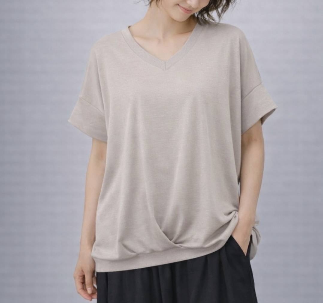 ヘムタックVネックTOPS 70060-4114