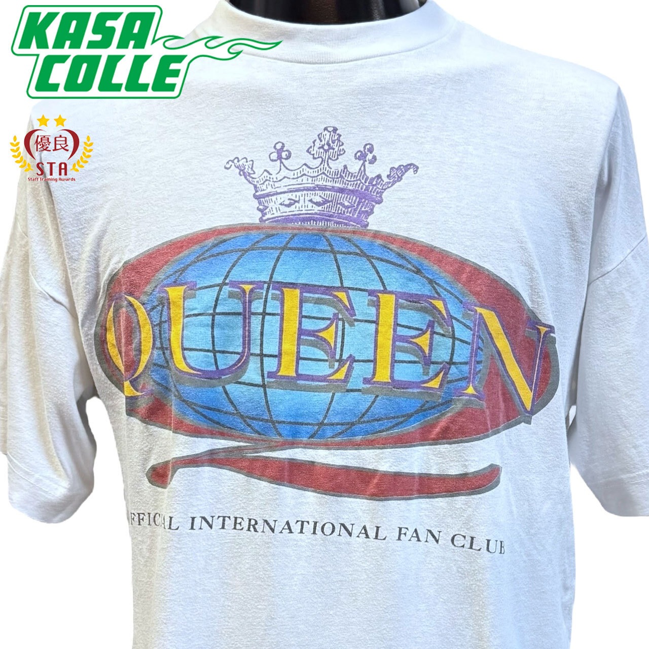 【QUEEN】クイーン OFFICIAL INTERNATIONAL FAN CLUB Tシャツ L