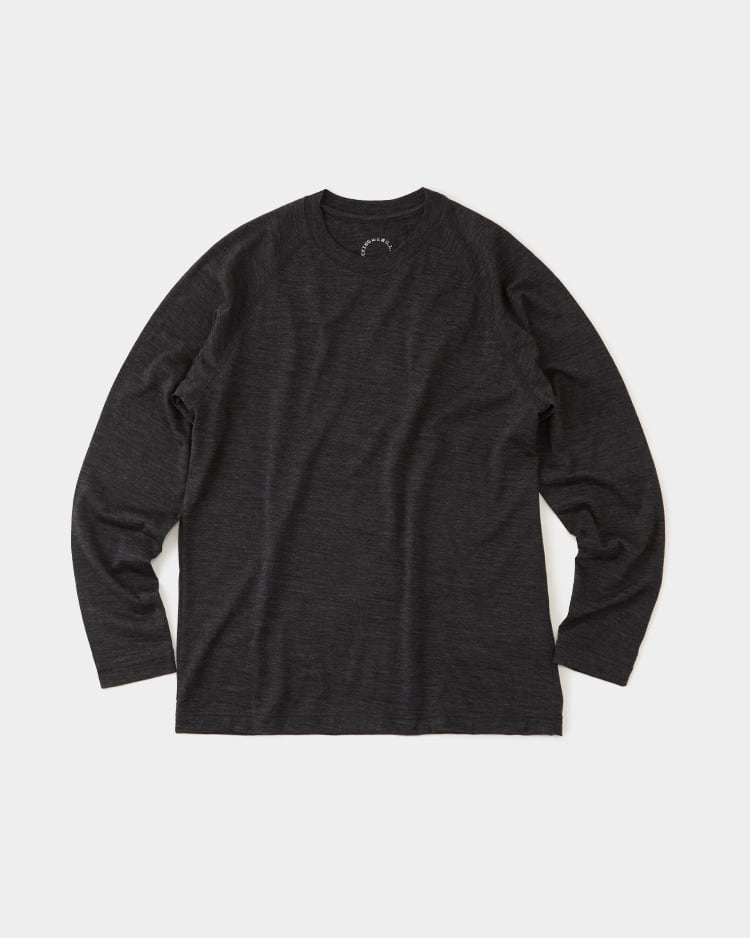 山と道 / 100% MERINO LIGHT LONG SLEEVE（UNISEX） | st. valley