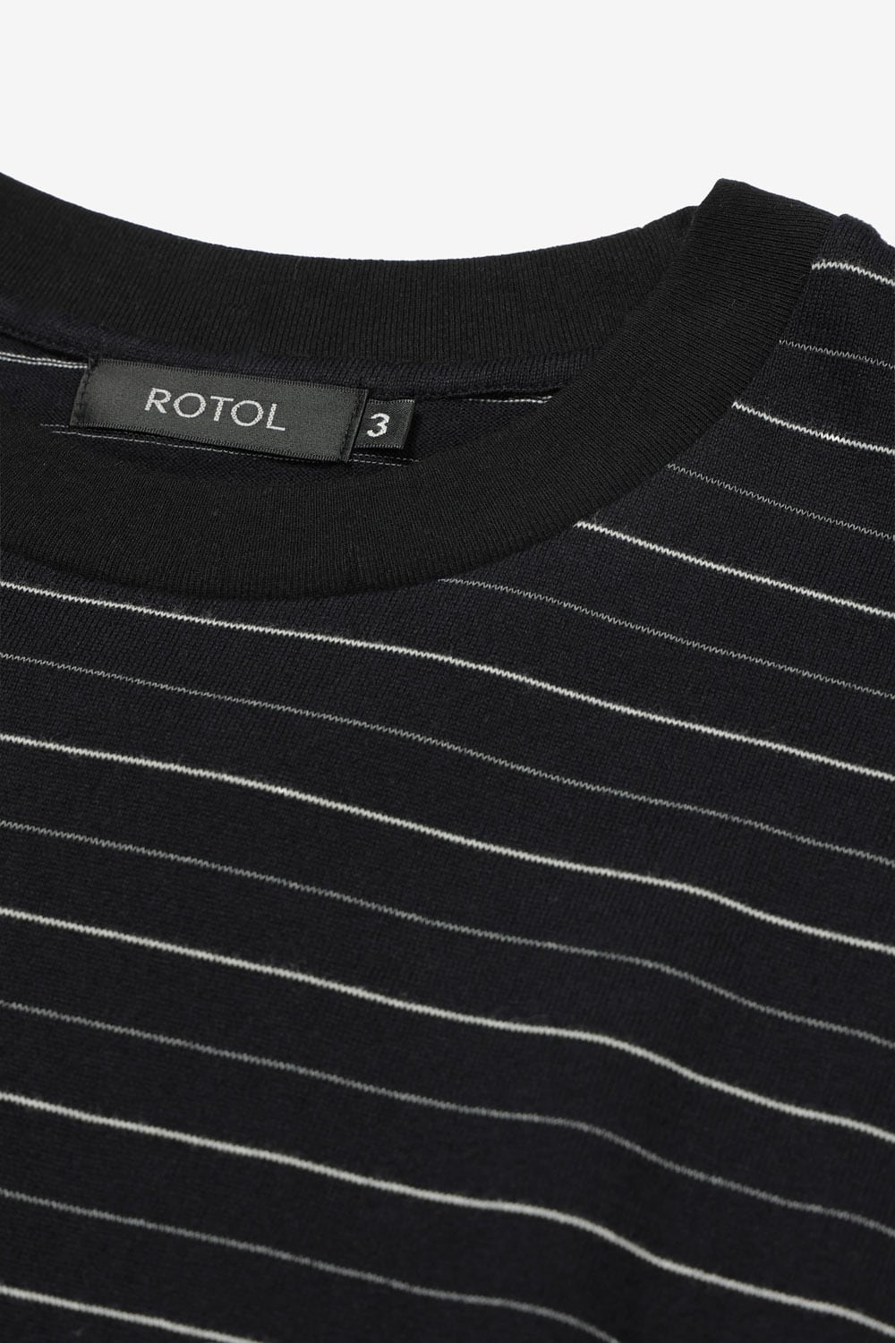 ROTOL / Lumiflect Border Long Sleeve Tee (BLACK) | THE MODERN AGE