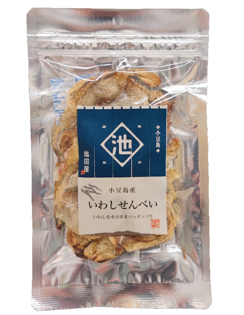小豆島産　イカしたせんべい