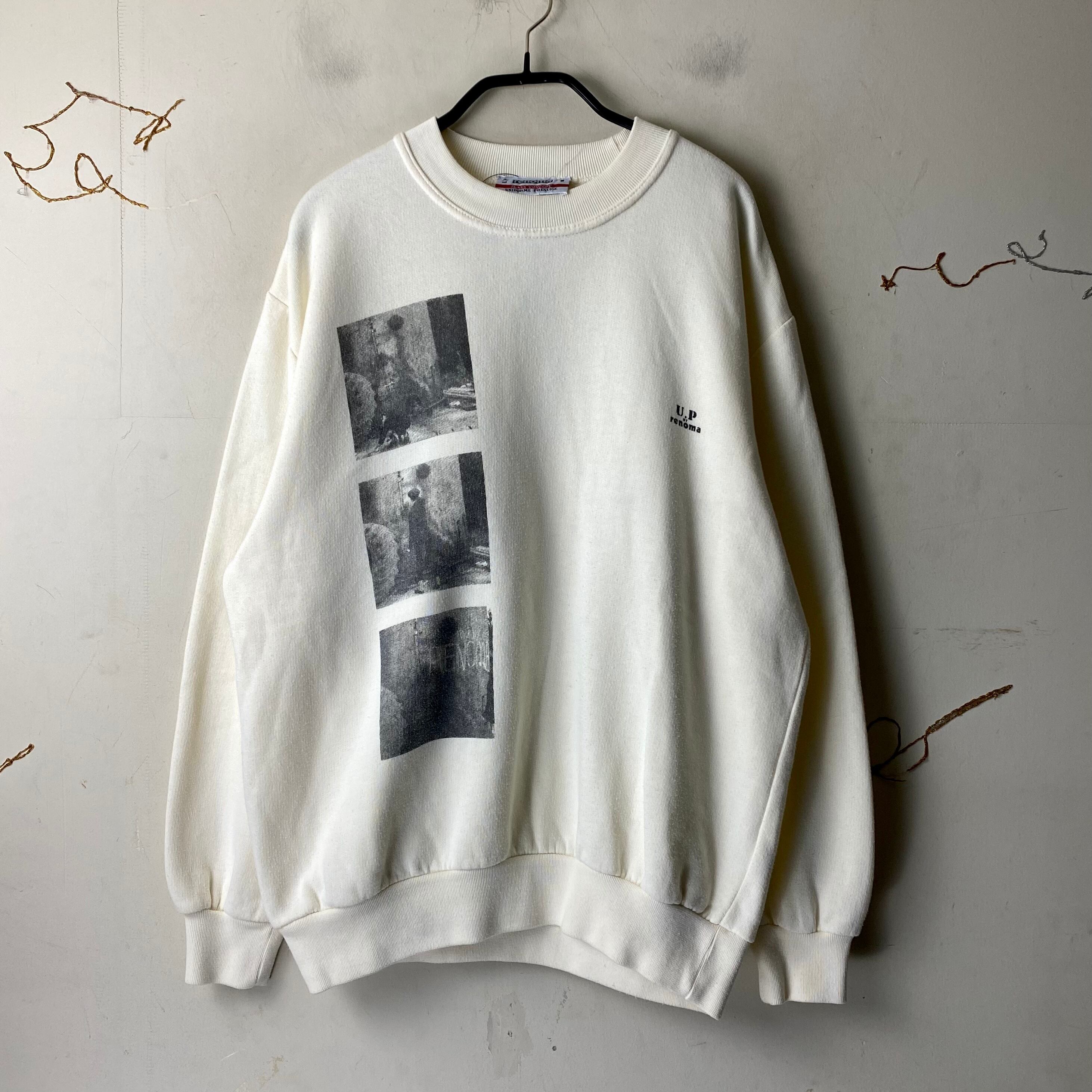 vintage RENOMA good photo print sweat shirt | NOIR ONLINE