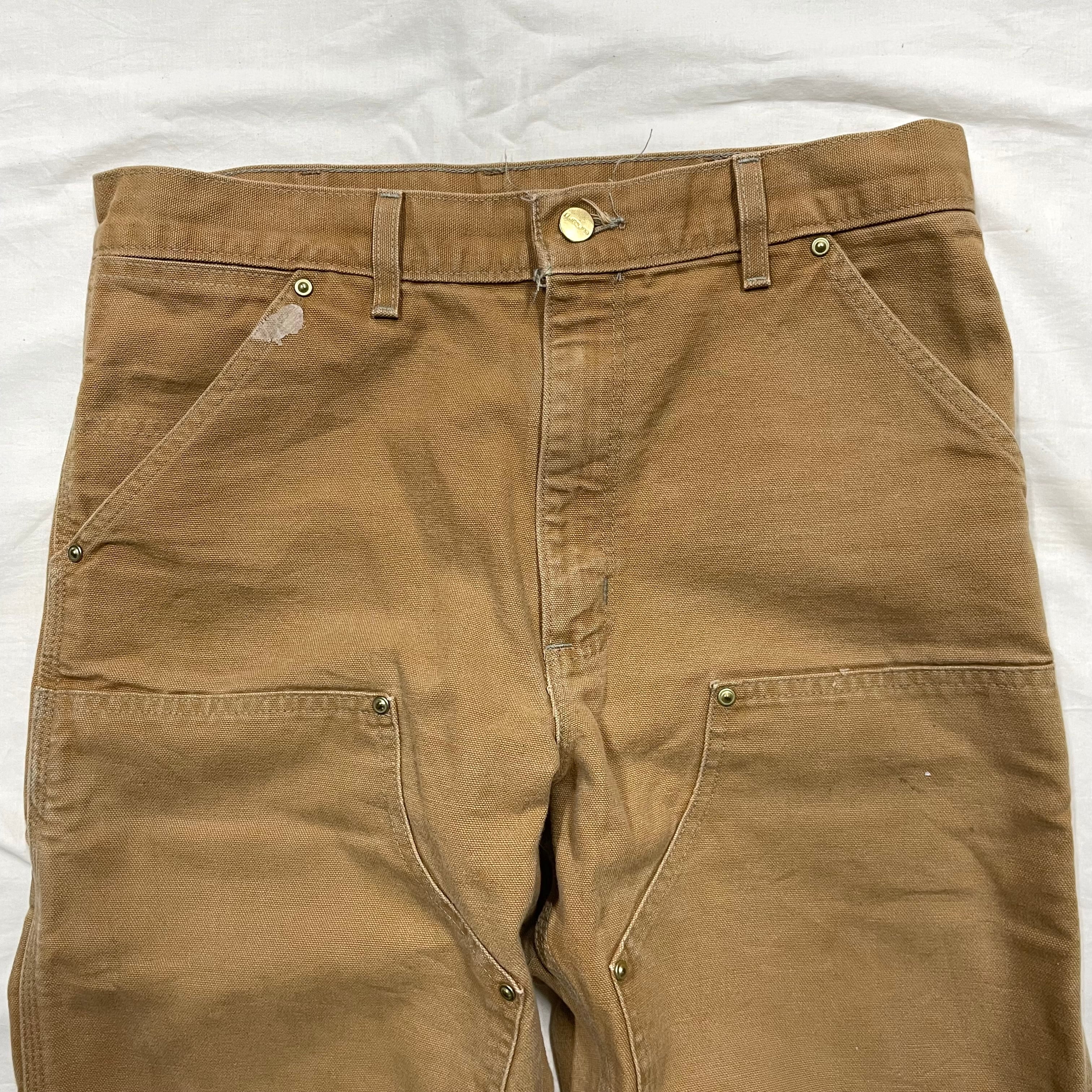 パンツ 90s carhartt double knee painter pants USED】90s Carhartt 