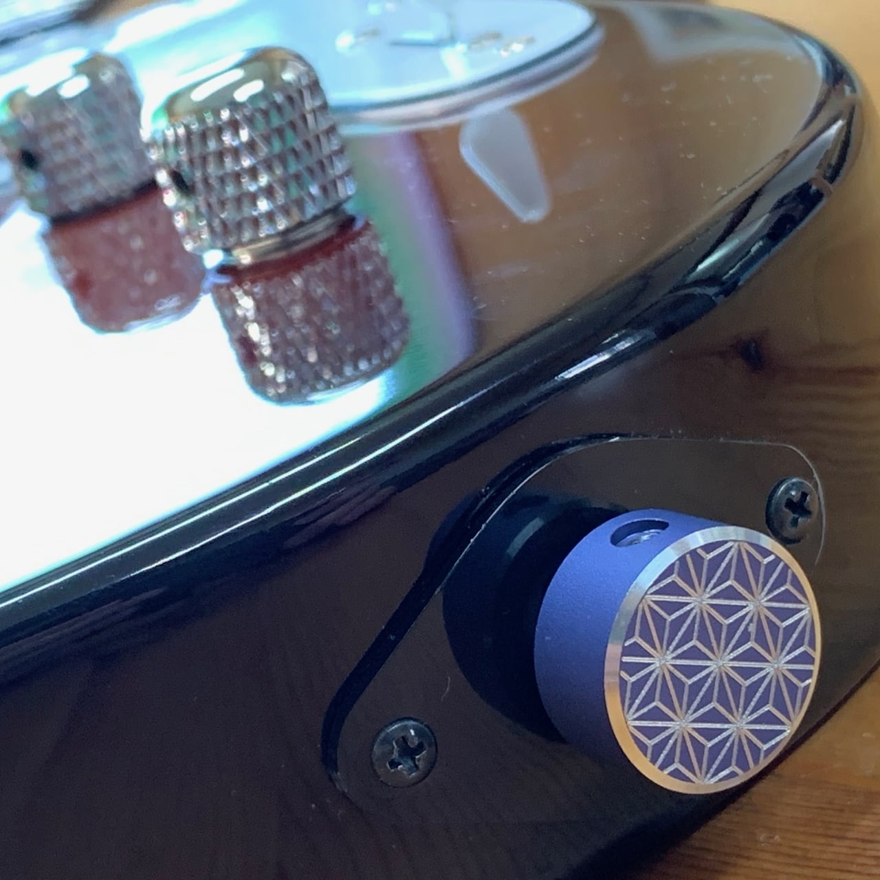 FOOT SWITCH COVER [単品 麻の葉] | KIDAMFG(木田製作所)