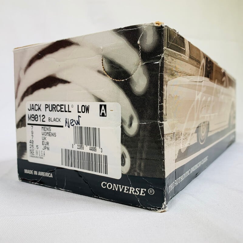 90's CONVERSE JACK PURCELL LOW コンバース ジャックパーセル