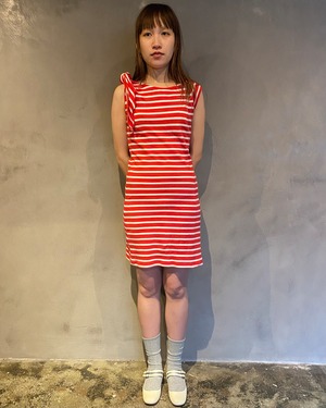 max&co cotton stripe dress
