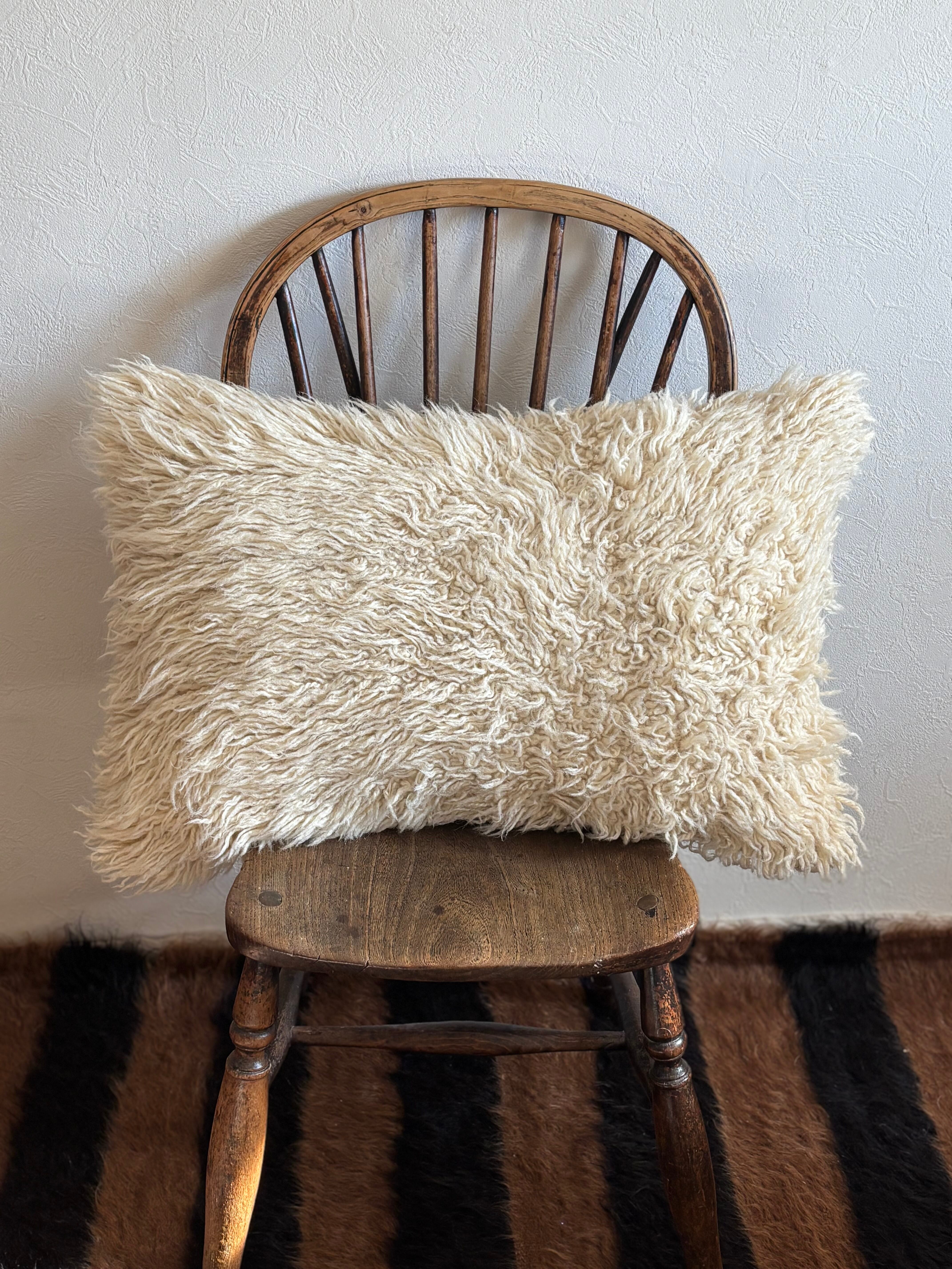 レア　未使用　Ivory購入　羊のTulu トゥル　クッションカバー　40×40 クッションカバー | IVORY.