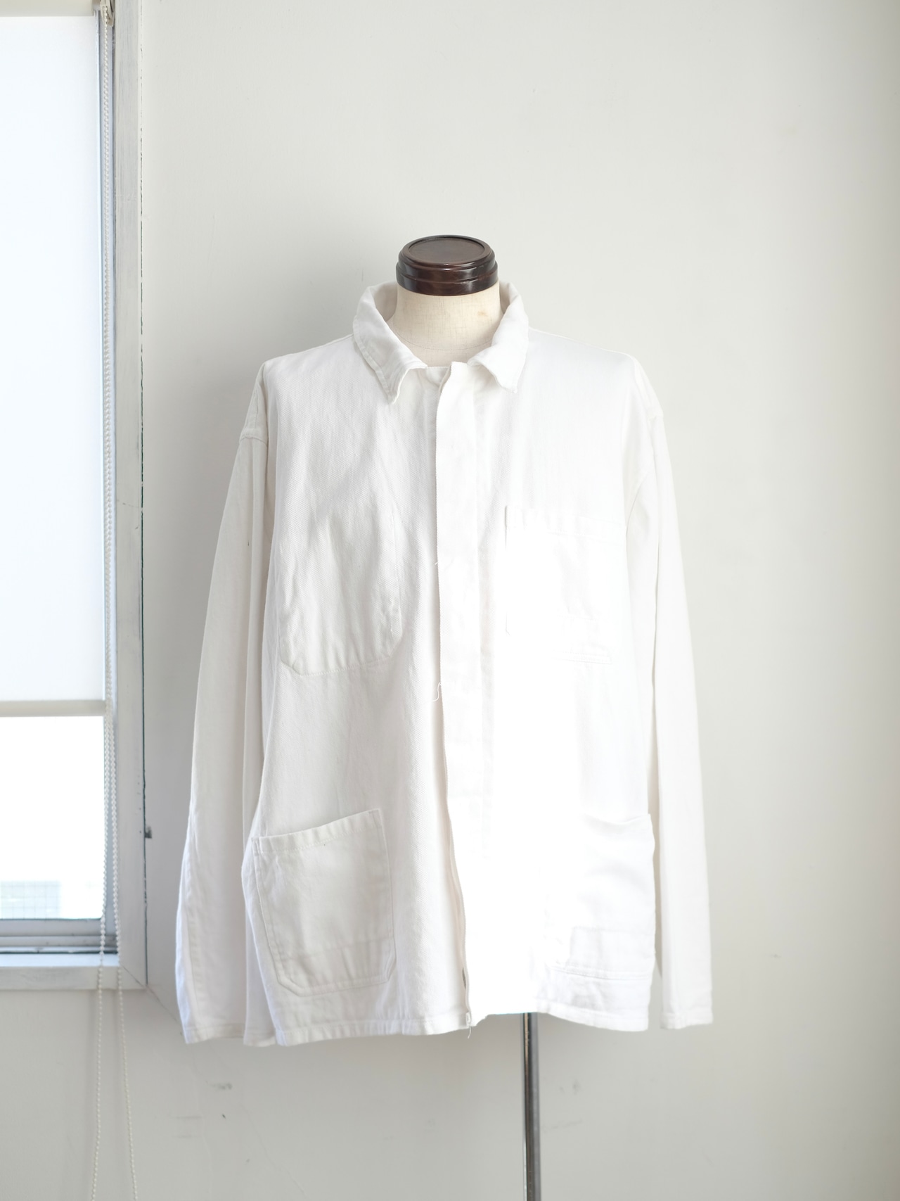 90-00's white work jacket