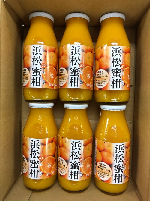 浜松の蜜柑　無添加、果汁 100％ジュース 12本入り（ストレート）の商品画像2