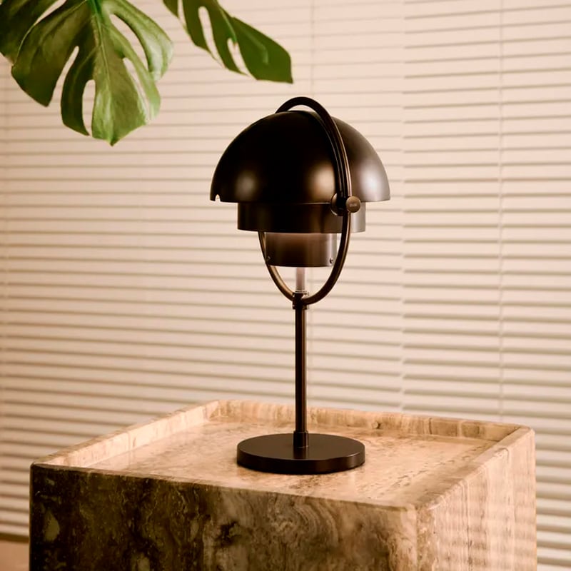 Multi-Lite Portable Lamp ブラックブラスベース・ブラックブラス