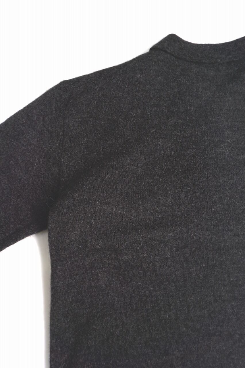 Alpaca Wool Smooth Knitted Polo