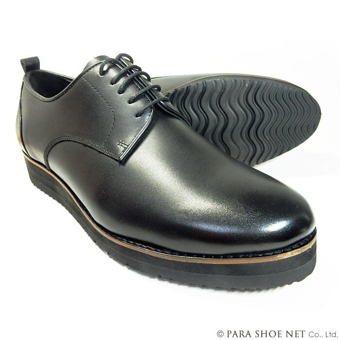 ANCIEN CREPINS 本革 内羽根ストレートチップ シークレットヒール