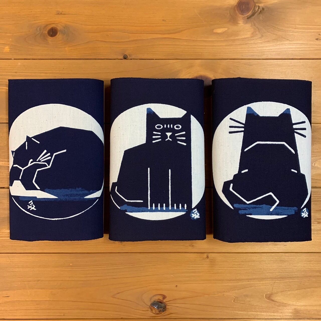 mmmmm＊ランチョンマット　ねこシルエット　オーダーページ 小判 mmmmm様 専用＊ランチョンマット ねこシルエット オーダーページ