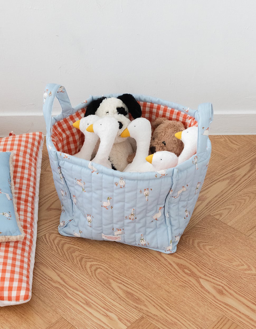 即納【noutti】Duck Toy Box (SkyXOrangeRed)