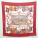 美品 HERMES エルメス カレ90 TURQVERIES EN L’HONNEUR DE MHT 1748 ムッシュ・ド・Tのためのトルコ行進曲 スカーフ 21-3587
