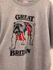 【Dead stock】ロンドンスーベニア　ブルドッグTシャツ