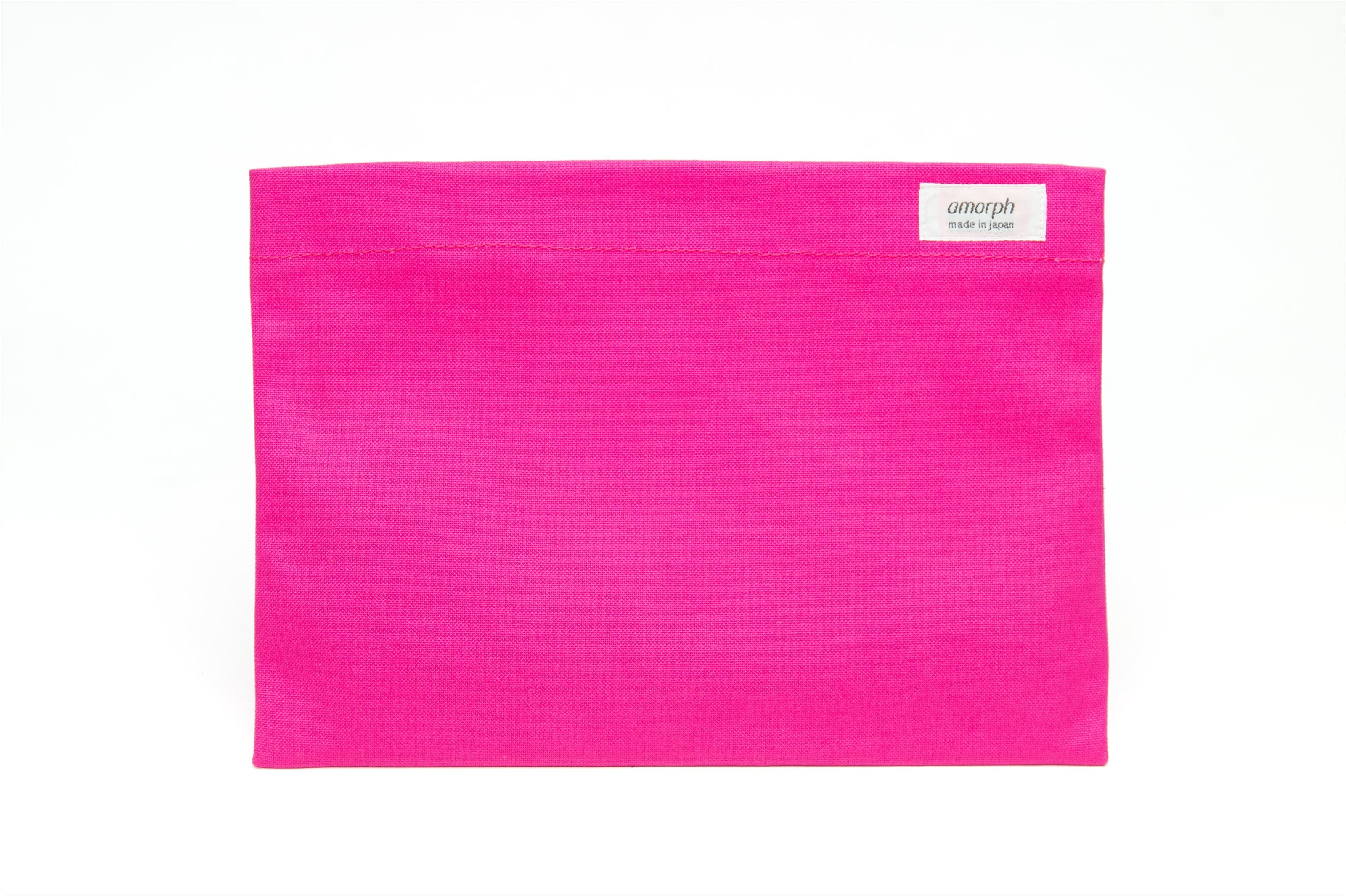 amorph マルチケース B6サイズレッド（本革アリゾナ）