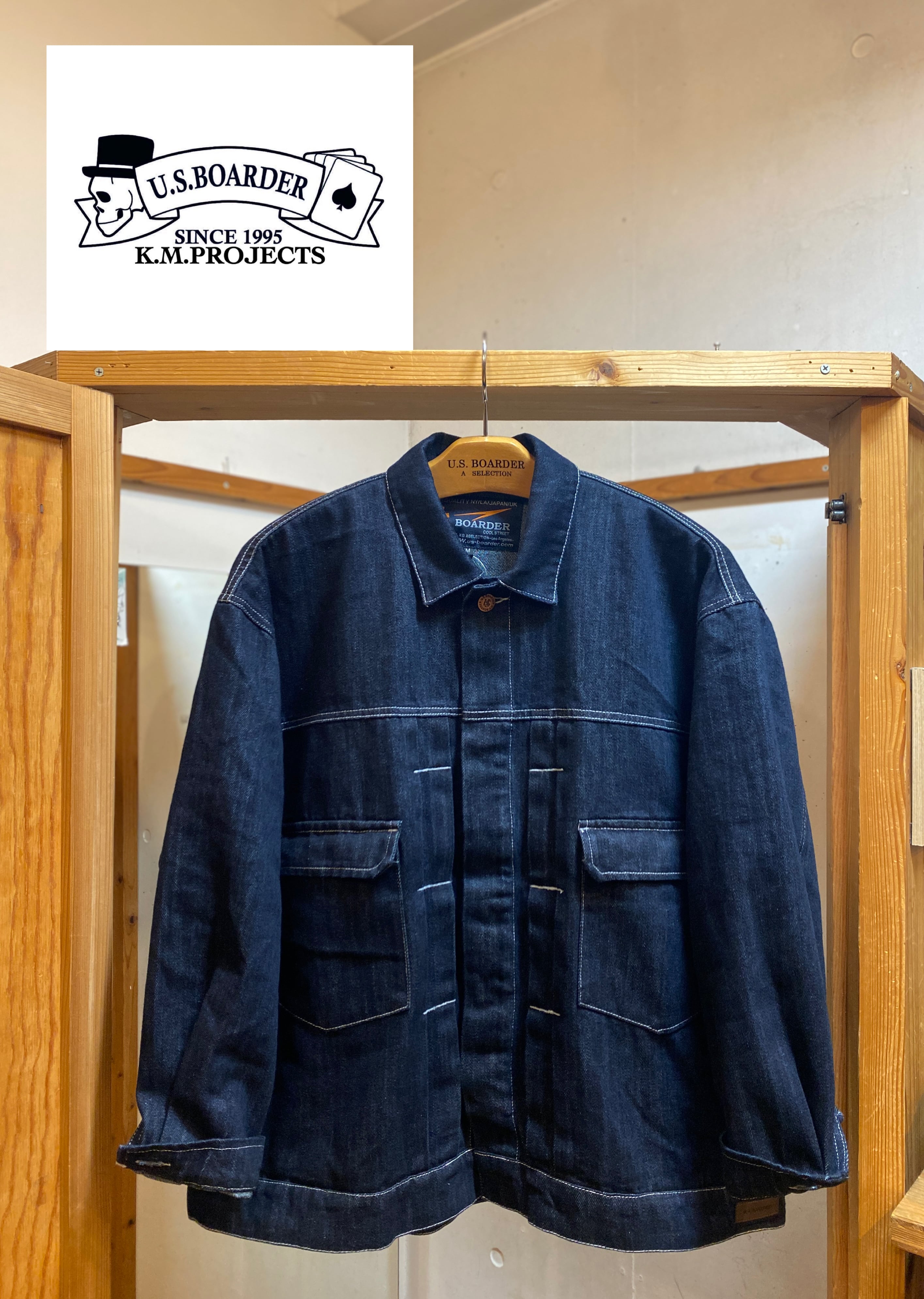 【別注】＜METAPHORE × Wrangler＞JKT/デニムジャケットメンズ