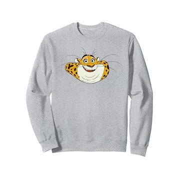 THRIFTY LOOK スリフティールック / JESUS OVER-DYE CREW SWEAT Gray 