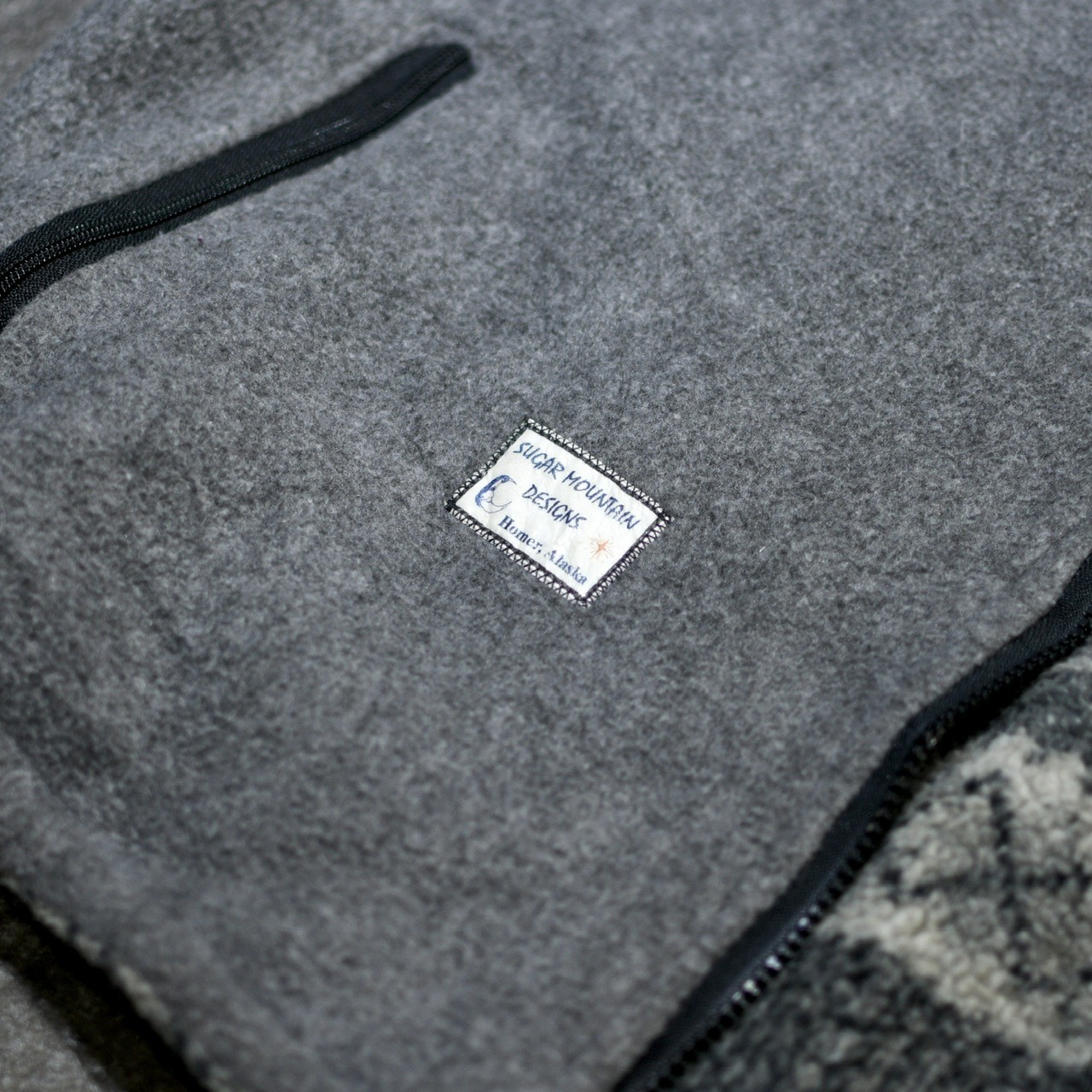 reversible fleece vest