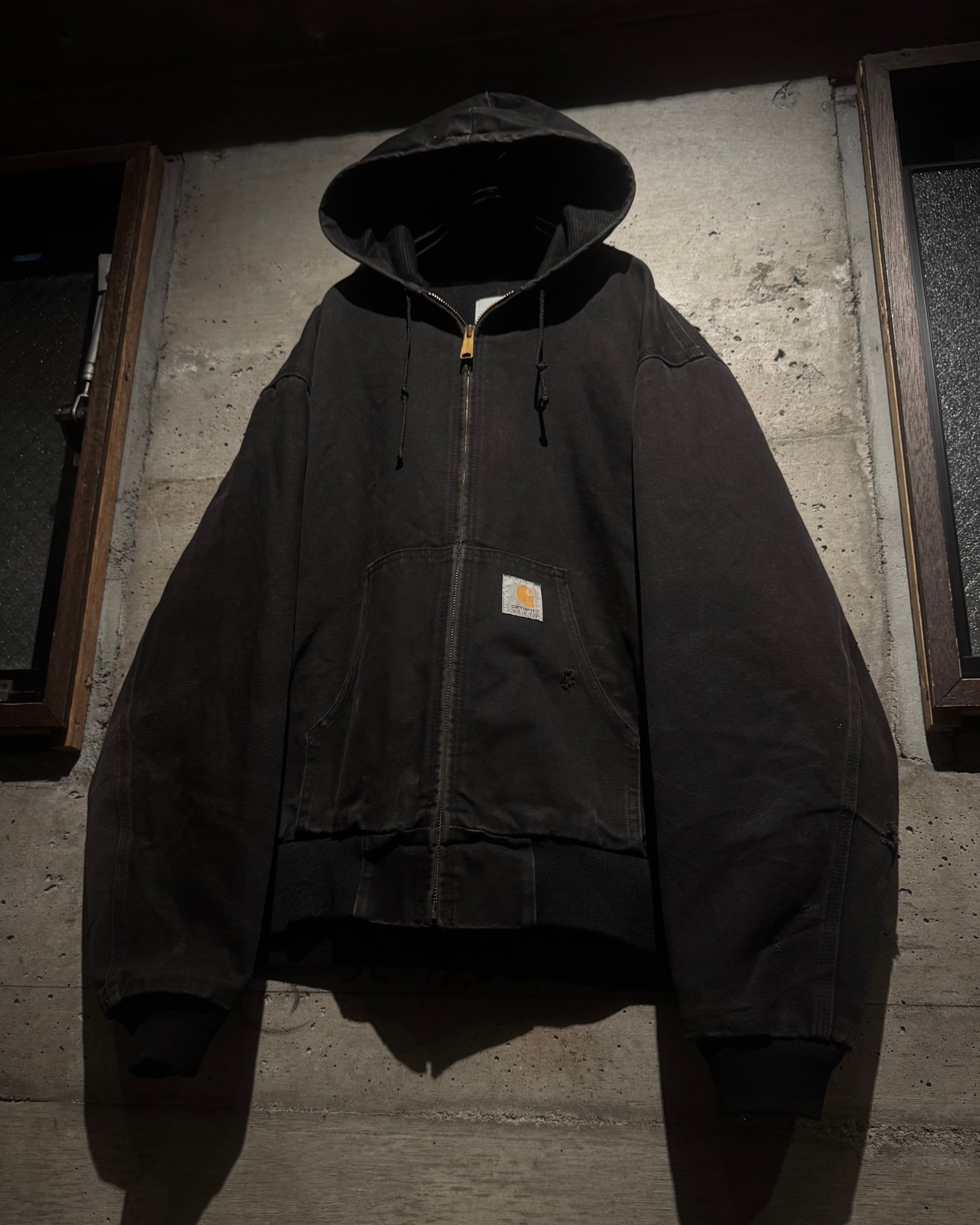 Caka】90's “Carhartt” “Star Tag” Good Aging Vintage Active Jacket