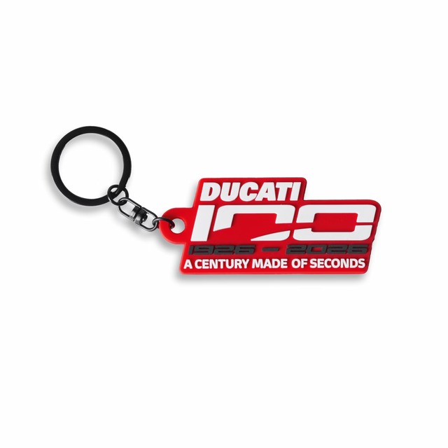 Ducati One Hundred - ラバー製キーリング