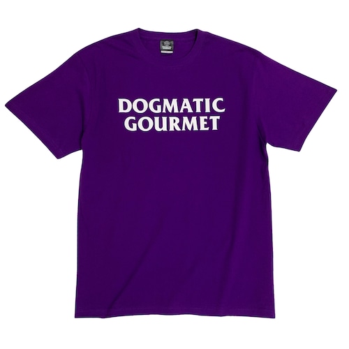 【 DG52 】DG LOGO COTTON T-SHIRT purple