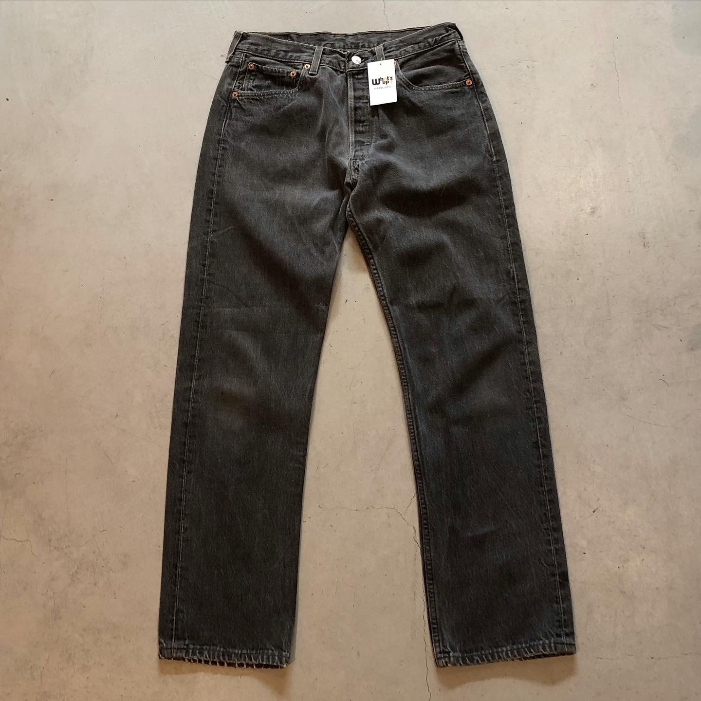 90s Levi's “先染め” 501 black denim pants【高円寺店】 | What'z up