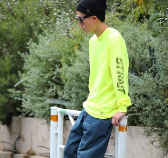 MOTION LOGO LS-T #YELLOW