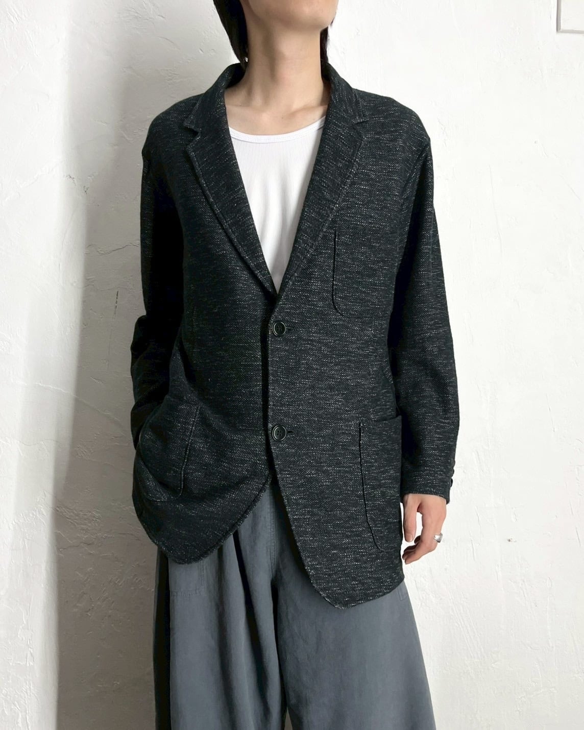 Yohji Yamamoto COSTUME D' HOMME 2B Sweat Tailored Jacket
