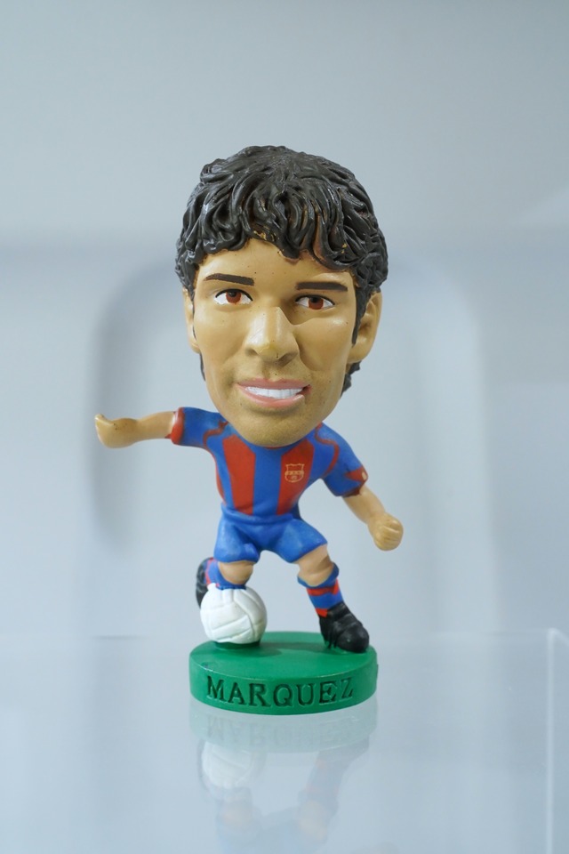 ラファエル・マルケス（Rafael Márquez）PRO1150 FCバルセロナ No.4 Corinthian ProStars 2005 グリーン台座 サッカーフィギュア